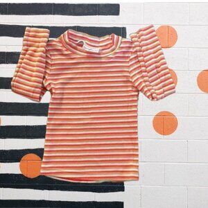 Younghearts Colorful Stripes Top